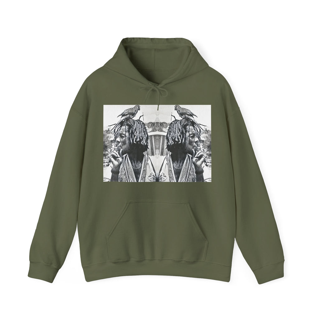 Peter Tosh Graphic Print Long Sleeve Reggae Unisex Heavy Blend Hooded Sweatshirt