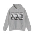 Yukio Mishima Sun & Steel Graphic Print LS Unisex Heavy Blend™ Hooded Sweatshirt