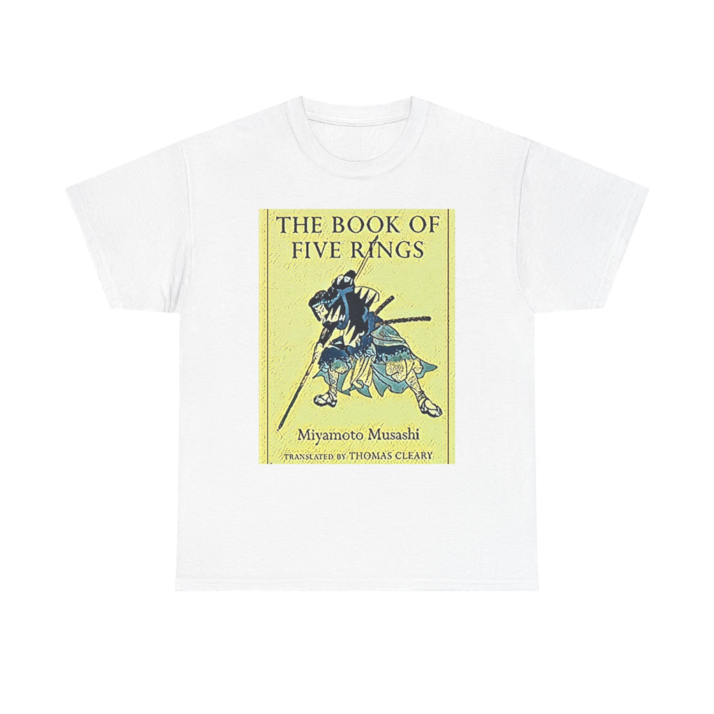 The Book Of Five Rings Graphic Print Short Sleeve Unisex Heavy Cotton Tee Shirt
