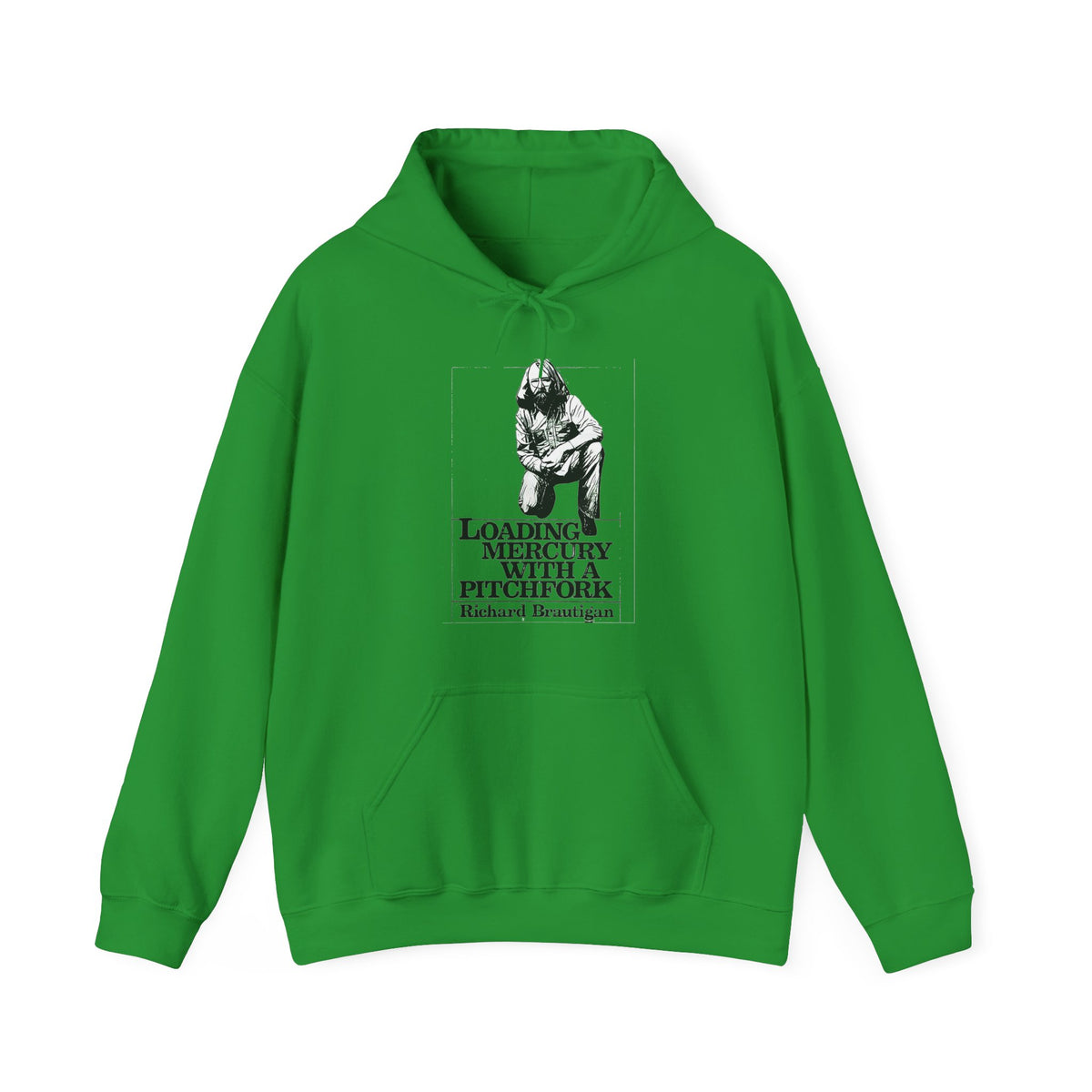 Loading Mercury With A Pitchfork Graphic LS Unisex Heavy Blend Hooded Sweatshirt