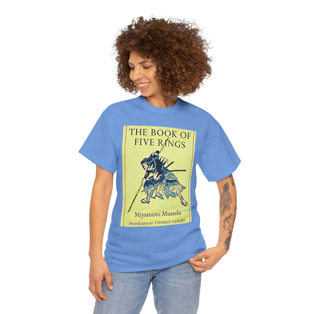The Book Of Five Rings Graphic Print Short Sleeve Unisex Heavy Cotton Tee Shirt