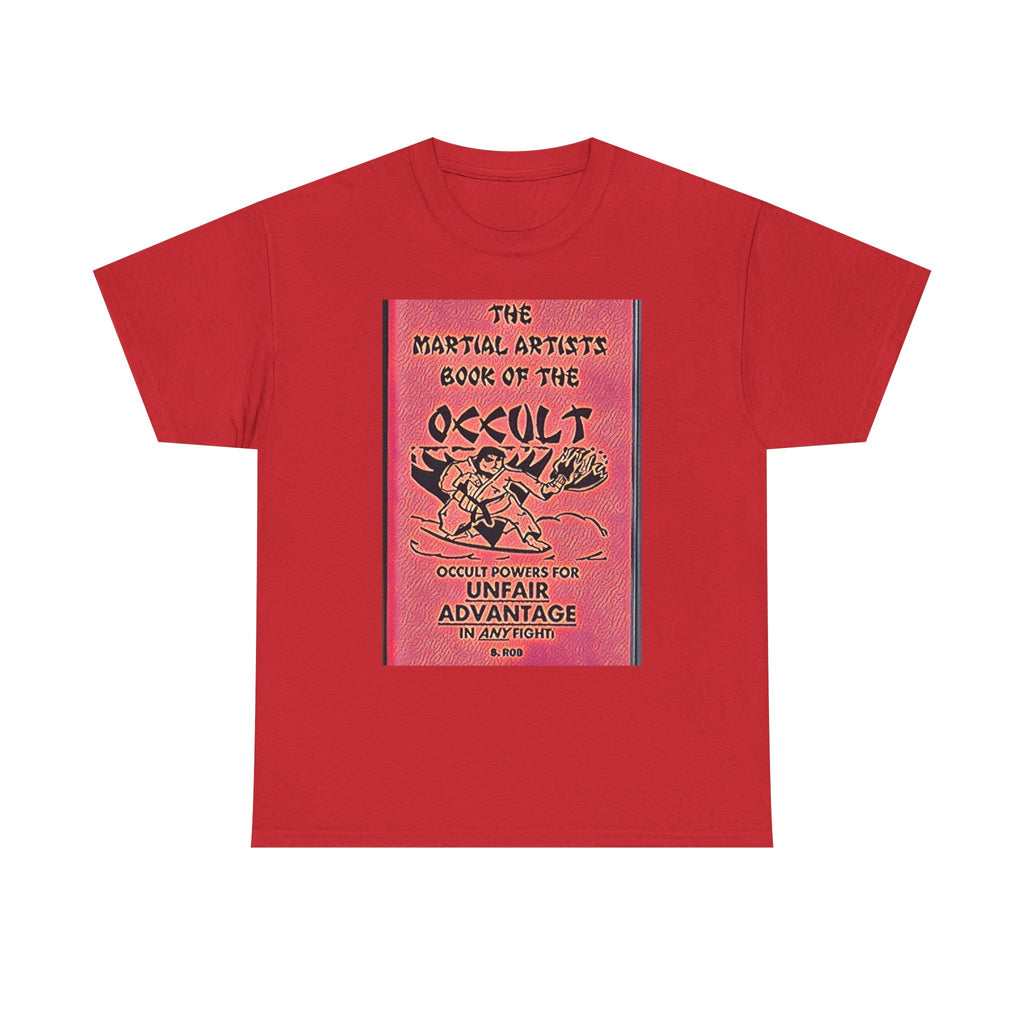 The Martial Artists Book Of The Occult Graphic Print SS Unisex Heavy Cotton Tee