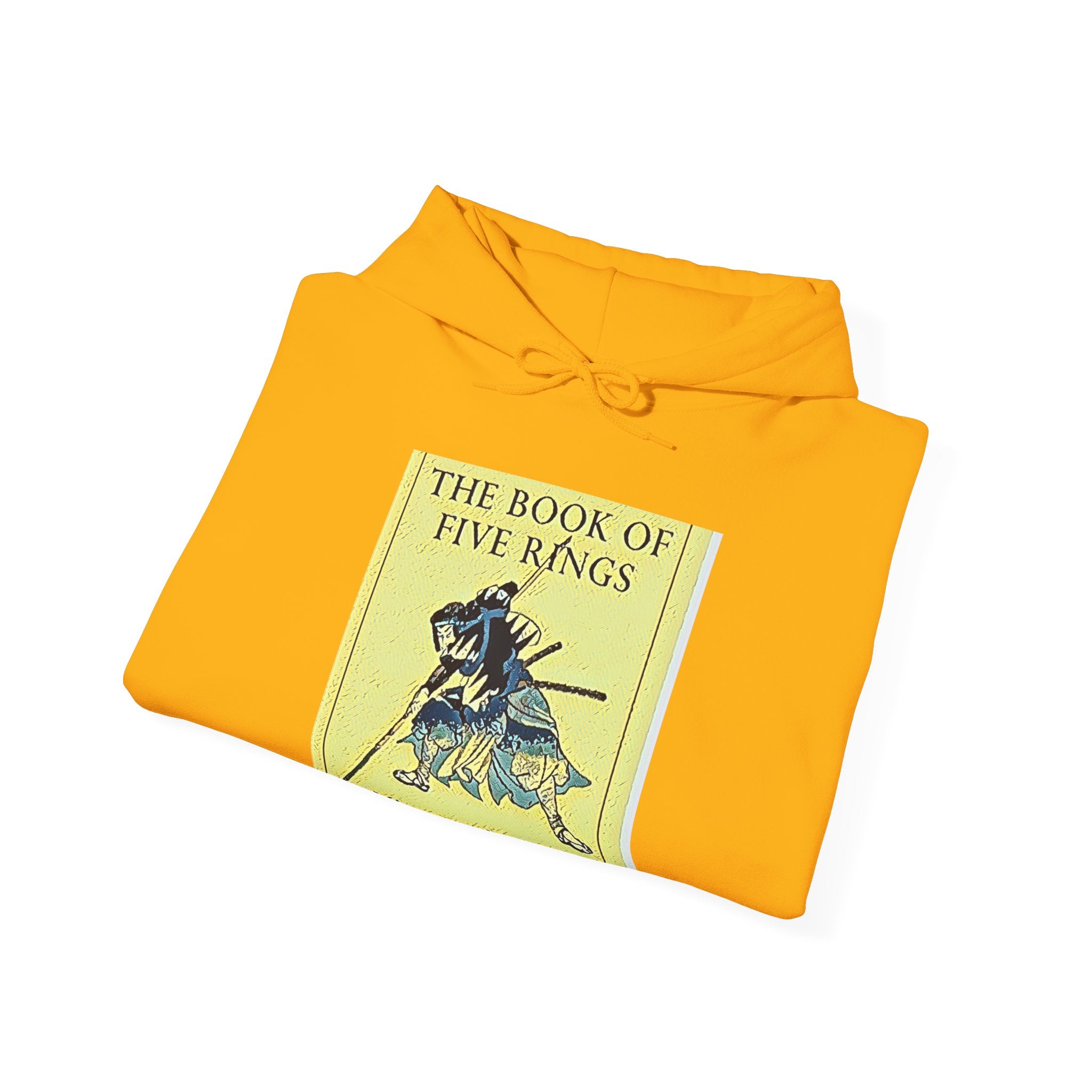 The Book Of Five Rings Graphic Print LS Unisex Heavy Blend™ Hooded Sweatshirt