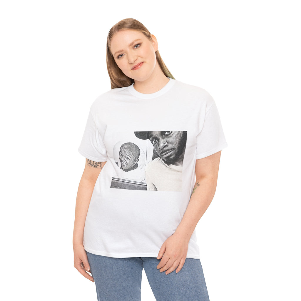 JPEGMafia Corey In The House Graphic Print Short Sleeve Unisex Heavy Cotton Tee