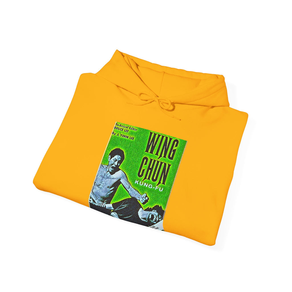 Wing Chun Kung-Fu Graphic Print Long Sleeve Unisex Heavy Blend Hooded Sweatshirt