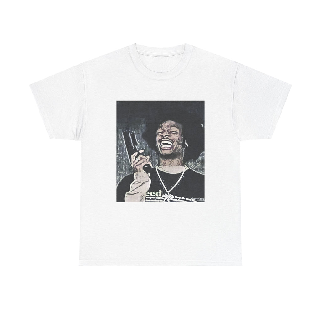 Shorty Scary Movie Graphic Print Short Sleeve Crew Unisex Heavy Cotton Tee Shirt