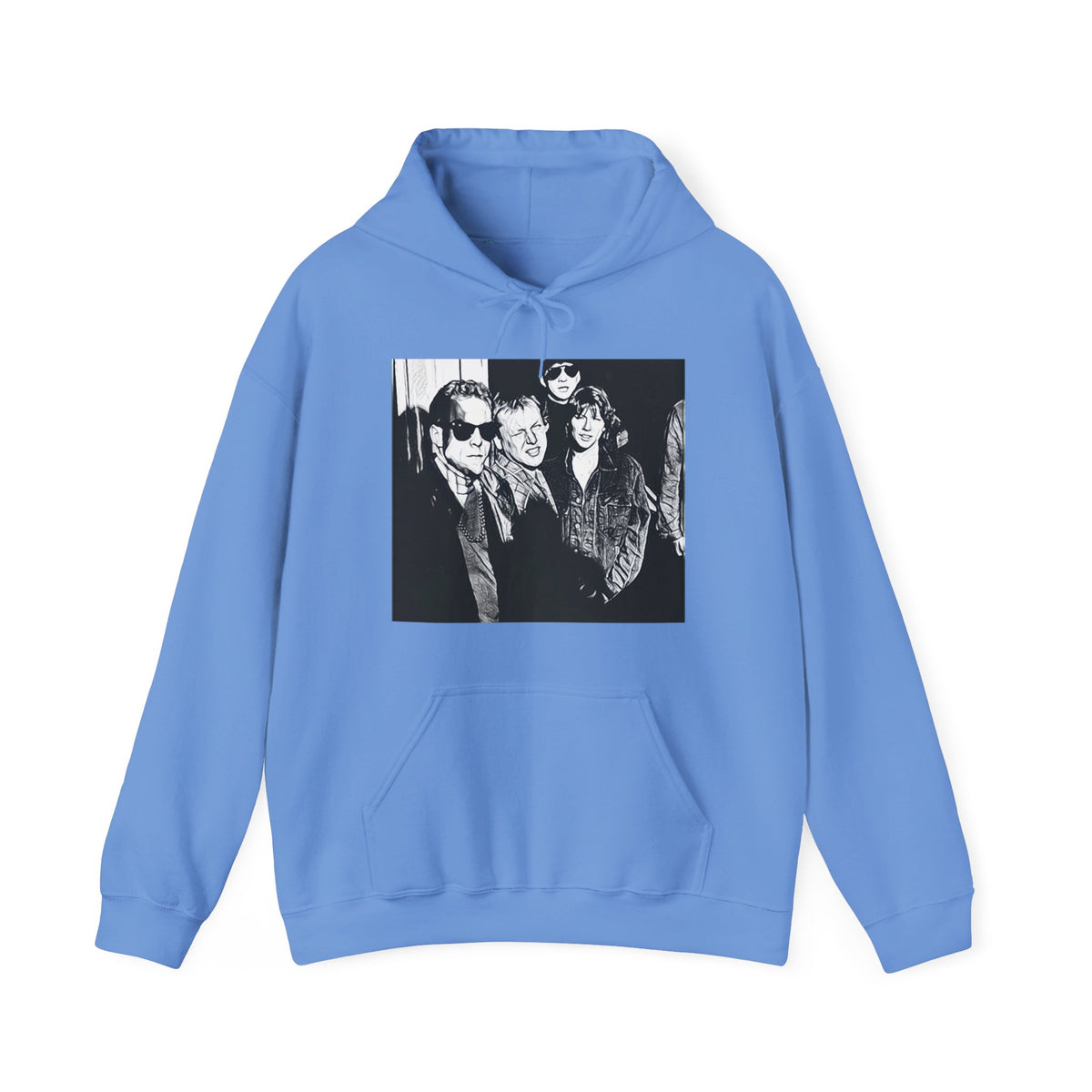 The Pixies Graphic Print Long Sleeve Unisex Heavy Blend™ Hooded Art Sweatshirt