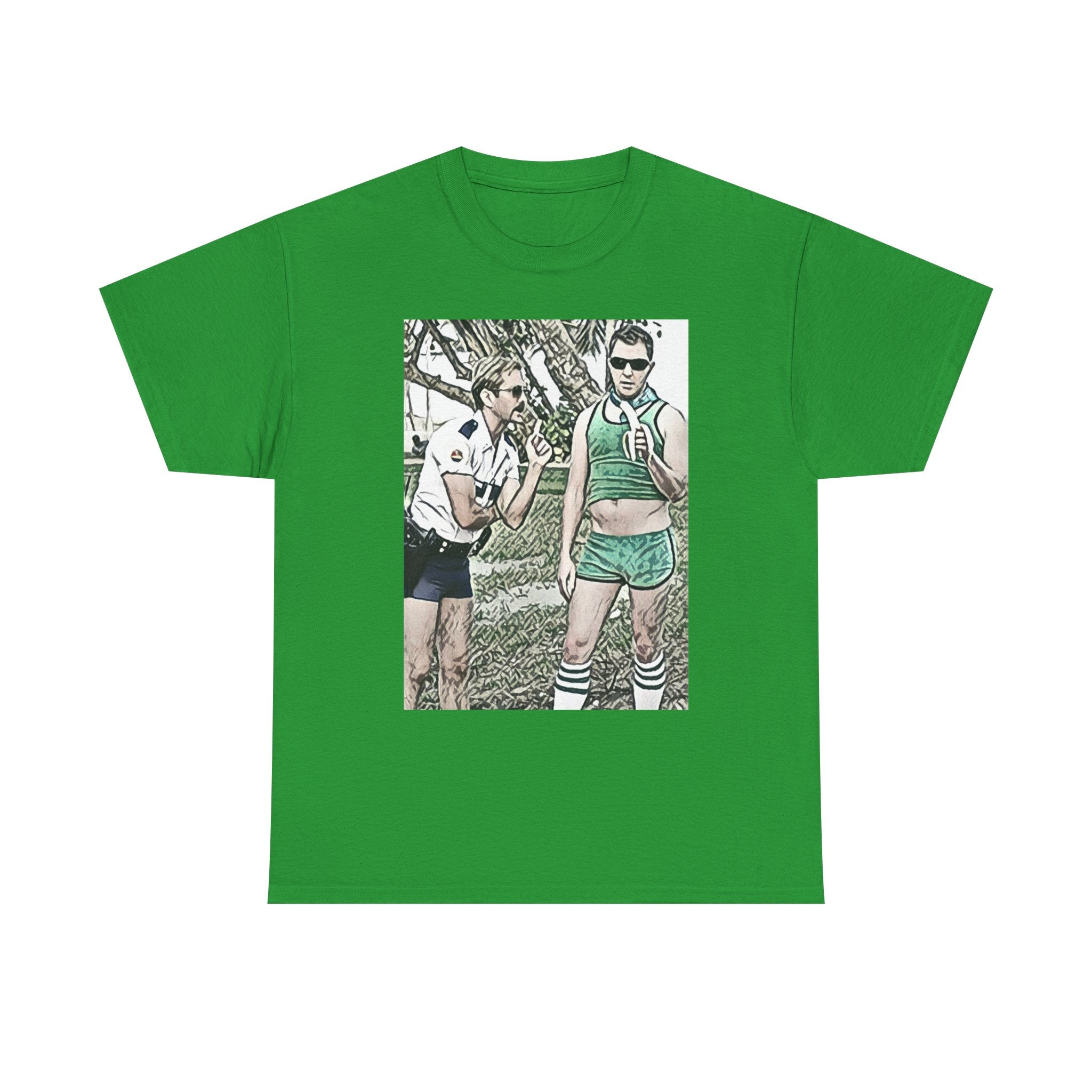 Reno 911 Graphic Print Short Sleeve Crew Neck Unisex Heavy Cotton Art Tee Shirt