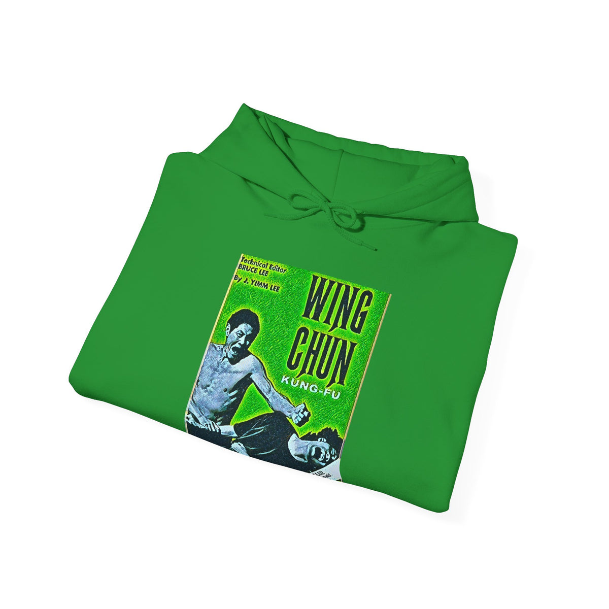 Wing Chun Kung-Fu Graphic Print Long Sleeve Unisex Heavy Blend Hooded Sweatshirt