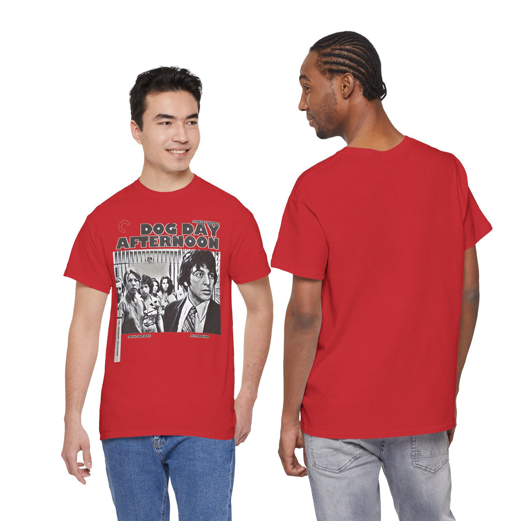 Dog Day Afternoon Graphic Print Al Pacino Black & White Unisex Heavy Cotton Tee