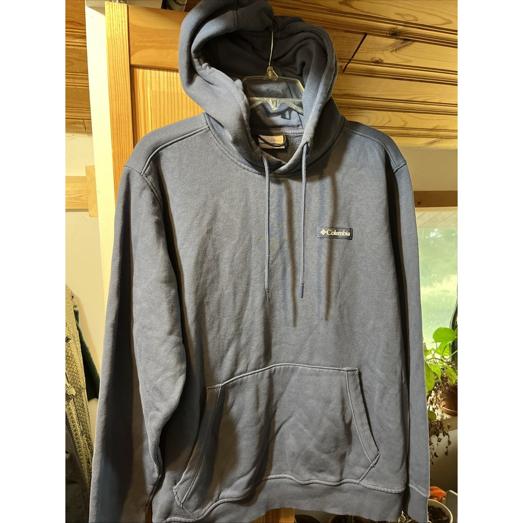 Columbia Hoodie Mens M Blue Everyday Adventure Pullover Outdoor Long Sleeve