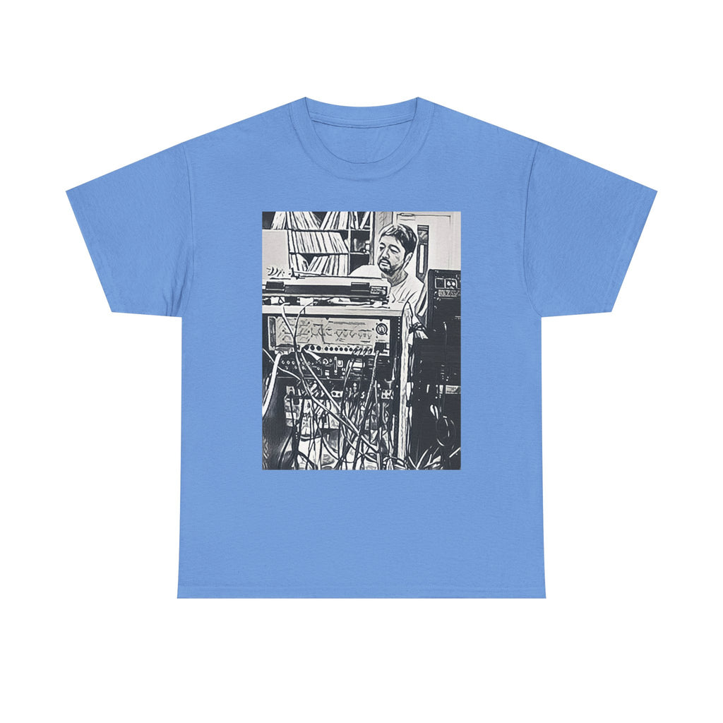 Nujabes Graphic Print Short Sleeve Crew Neck Unisex Heavy Cotton Art Tee Shirt