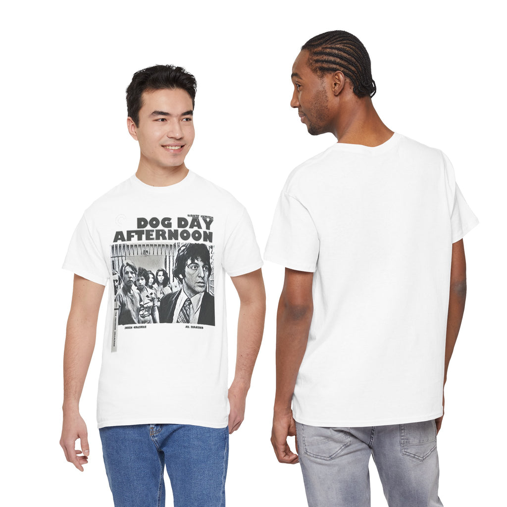 Dog Day Afternoon Graphic Print Al Pacino Black & White Unisex Heavy Cotton Tee