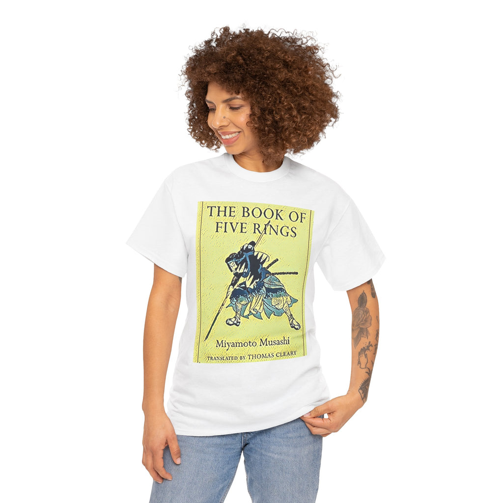The Book Of Five Rings Graphic Print Short Sleeve Unisex Heavy Cotton Tee Shirt