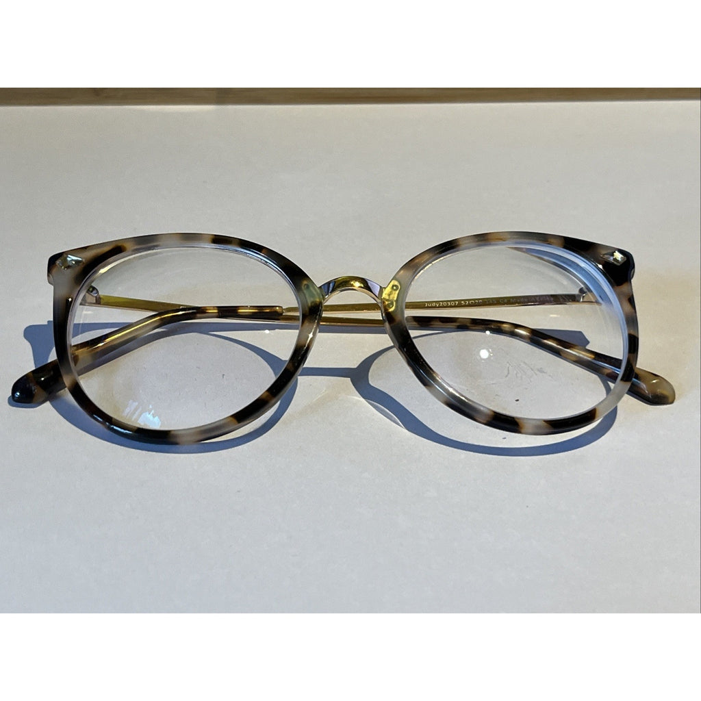 Firmoo Judy 20307 Eyeglasses Optical 52-20-145 Gray Brown Tortoise Frames Only