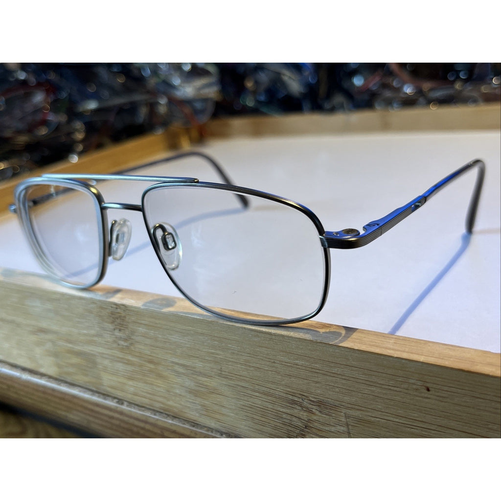Easyclip Eyeglasses Gray Titanium Superfit Q 4038 56-18-145 20 Frames Only