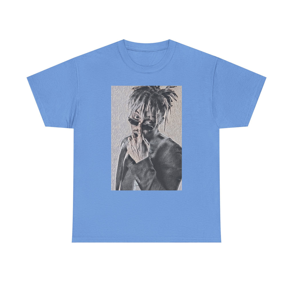 Juice WRLD Graphic Print Short Sleeve Crew Neck Unisex Heavy Cotton Tee Shirt