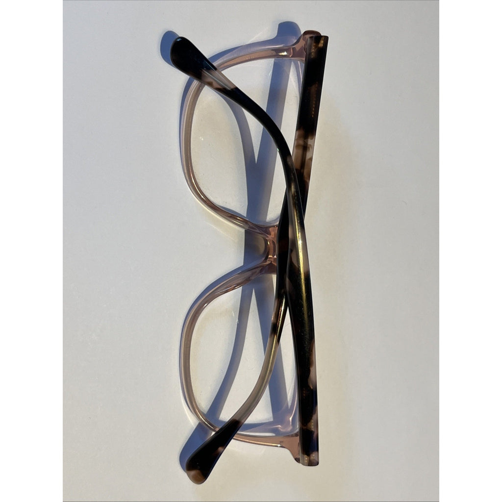 Wittnauer Angelique Eyeglasses Womens Pink Blush Cat Eye Frames 53-14-140