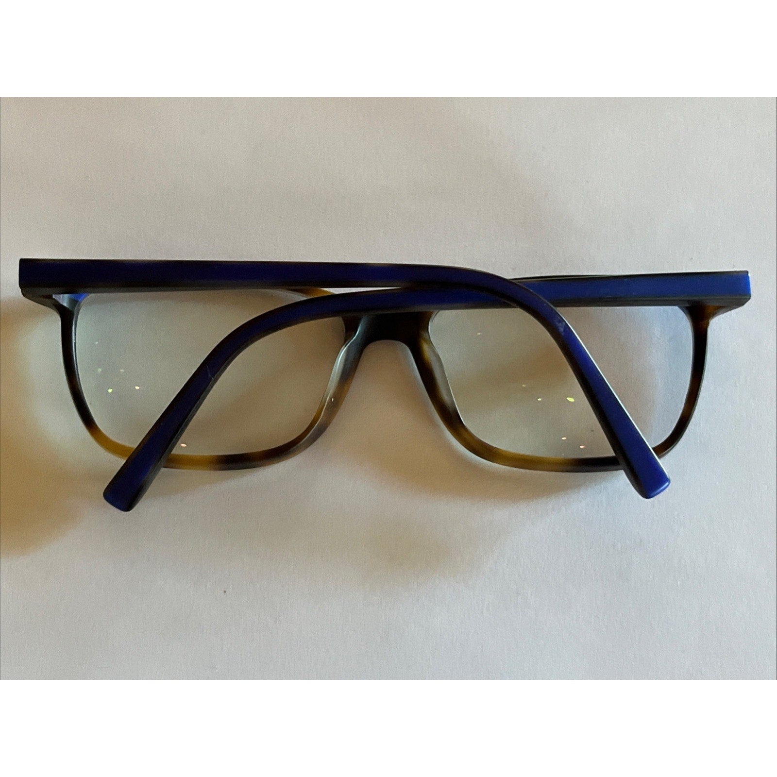 Etnia Barcelona Eyeglasses Carpi BLBL 53-15-135 Blue Brown Tortoise Spain Made
