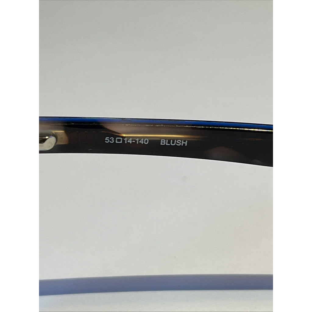 Wittnauer Angelique Eyeglasses Womens Pink Blush Cat Eye Frames 53-14-140