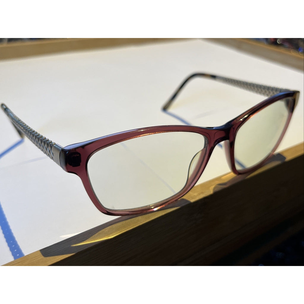 PRODESIGN DENMARK 5637 c.3735 Plum EYEGLASSES 53-15-140 B41mm Japan Frames Only