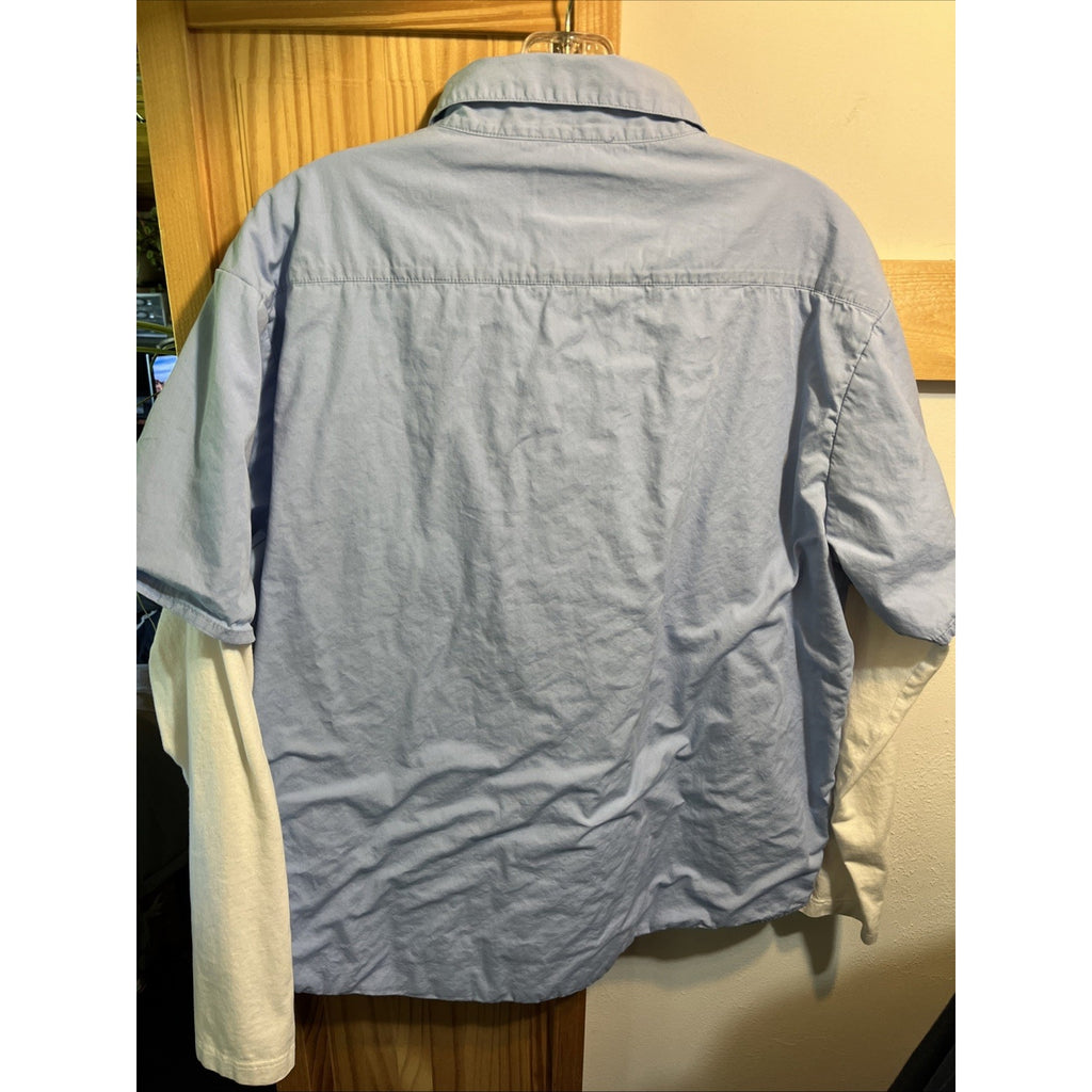 Vintage Paul Frank Men’s M Button Up Shirt Long Sleeve Button Up