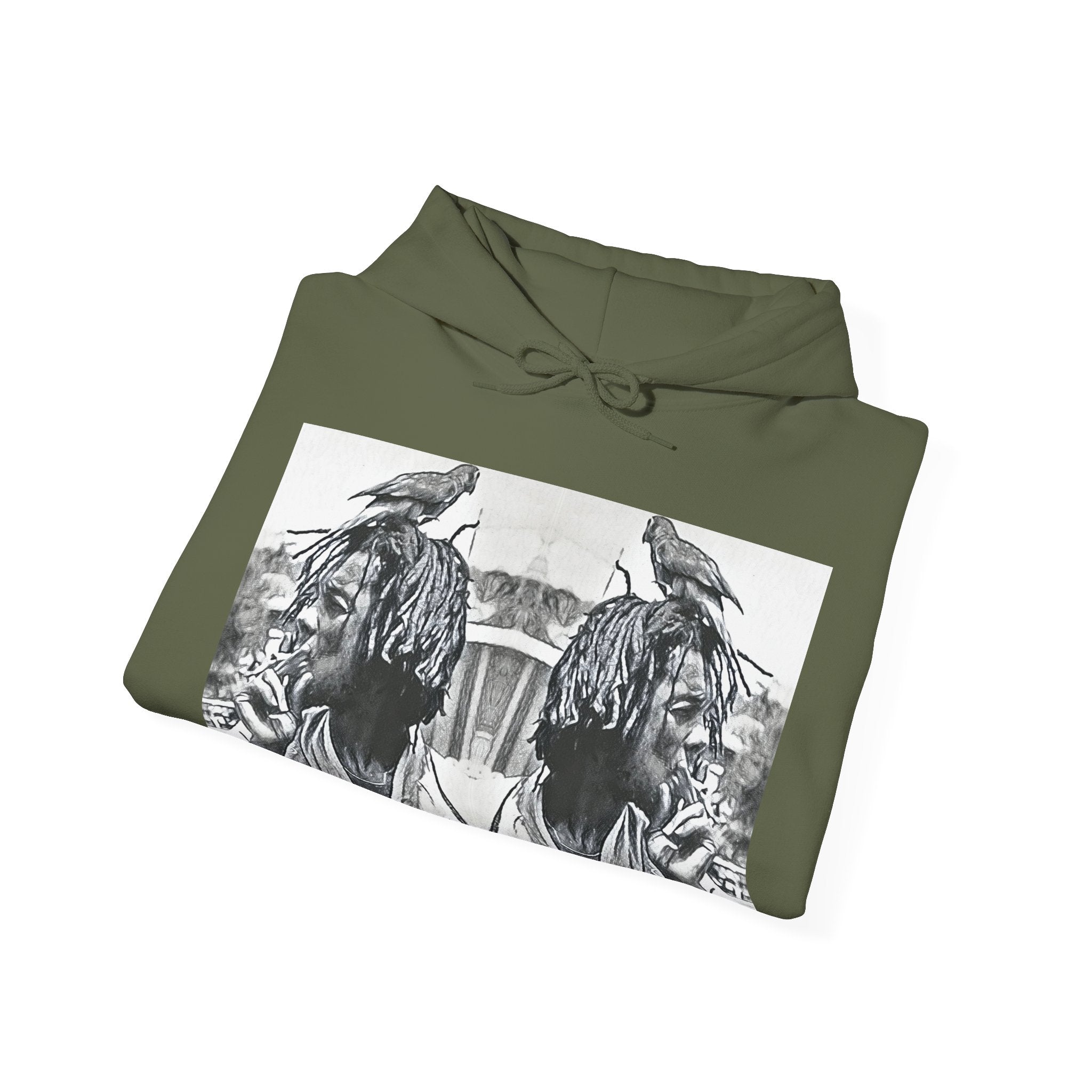 Peter Tosh Graphic Print Long Sleeve Reggae Unisex Heavy Blend Hooded Sweatshirt