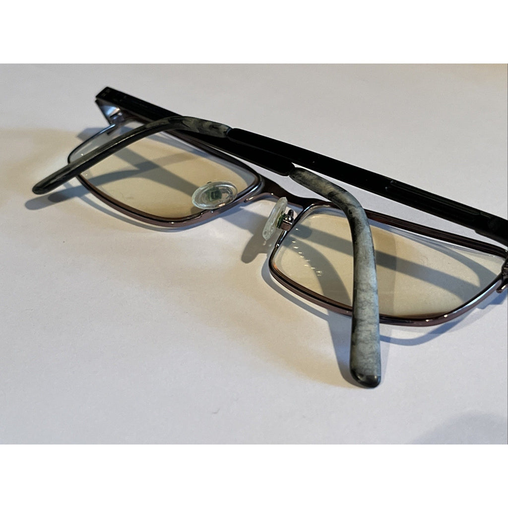 Helium 4301 Eyeglasses Matte Black Rectangular Metal Frames 56-18-145 MBLK