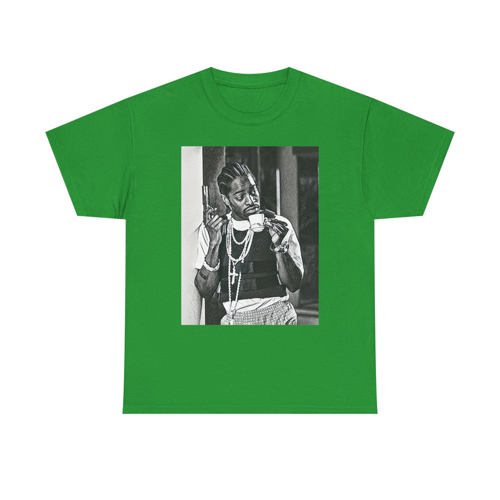 Andre 3000 Graphic Print Short Sleeve Crew Neck Unisex Heavy Cotton Tee Shirt