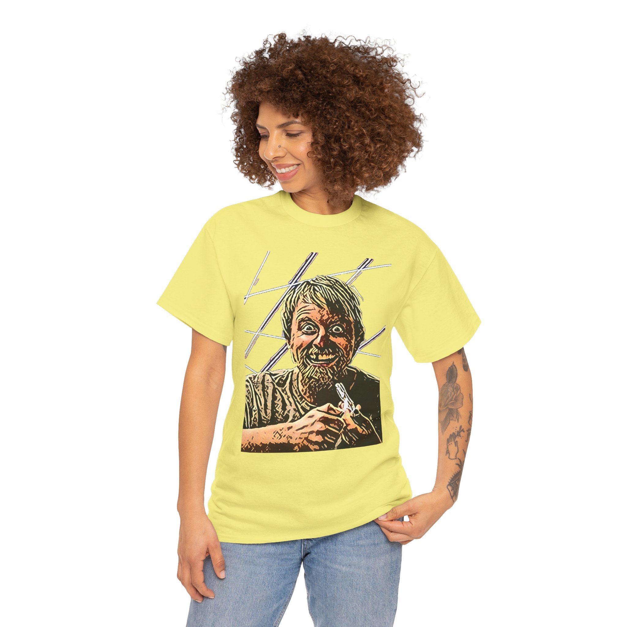 Rickety Cricket Always Sunny Graphic Print Short Sleeve Unisex Heavy Cotton Tee