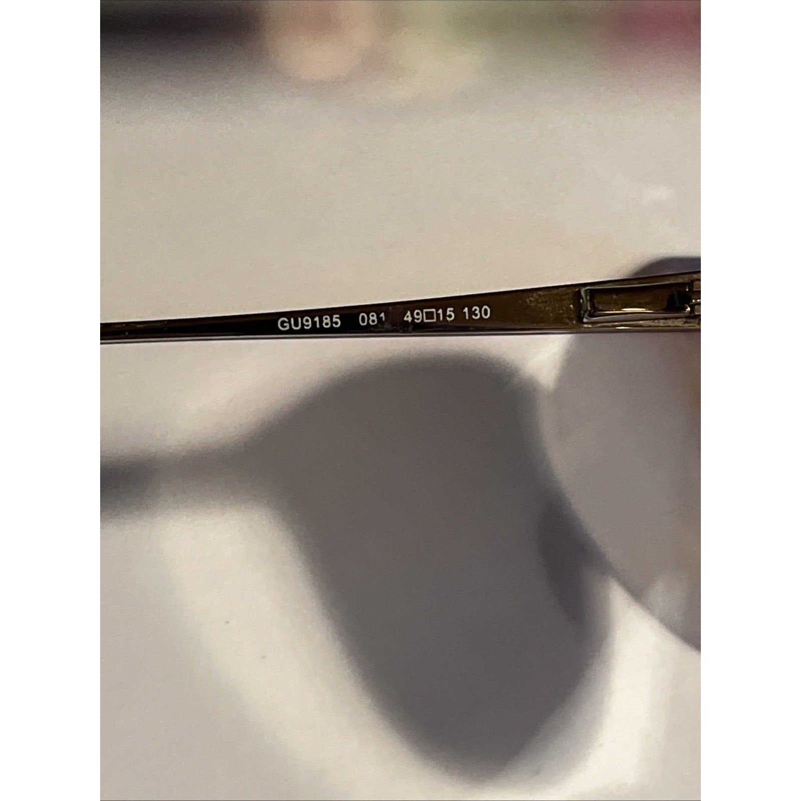 GUESS GU9185 081 Crystal Pink Womens Optical Eyeglasses 49-15-130 FRAMES ONLY