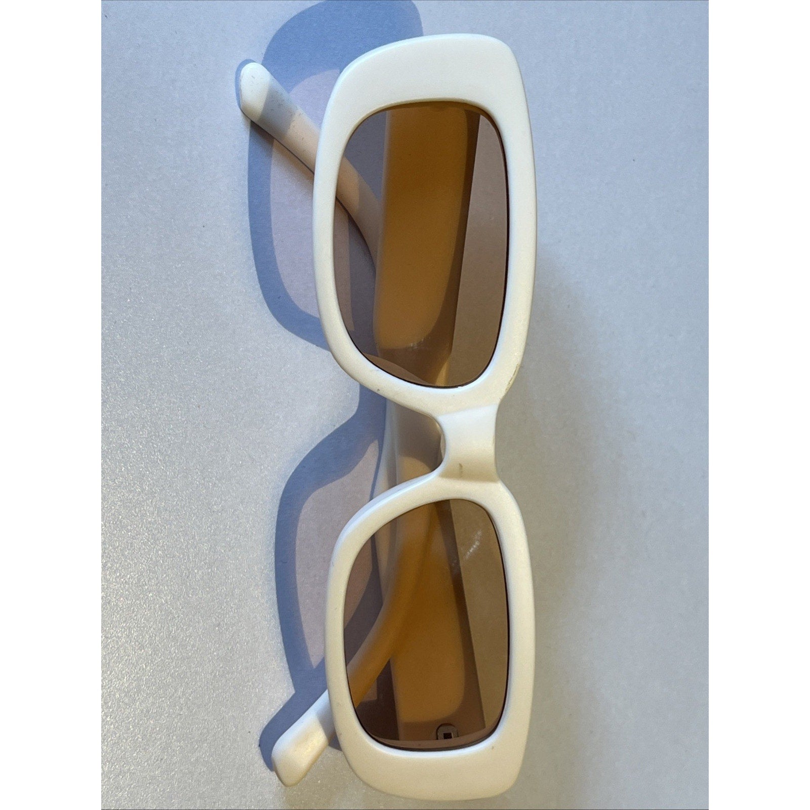 Arvo Sunglasses White Frames Unisex Shades Deadstock Mens Womens Made In USA