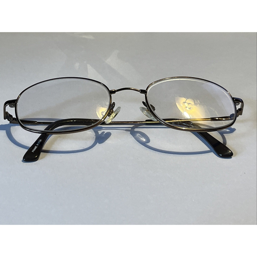 Montreaux Cubed MEDIAN BROWN 54-20-145 Metal Full Rim Eyeglasses Frames Only