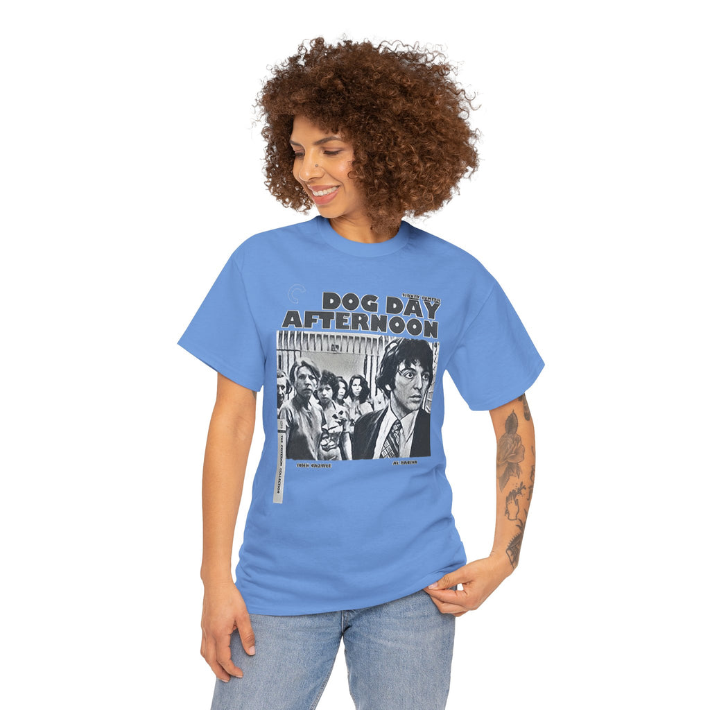 Dog Day Afternoon Graphic Print Al Pacino Black & White Unisex Heavy Cotton Tee