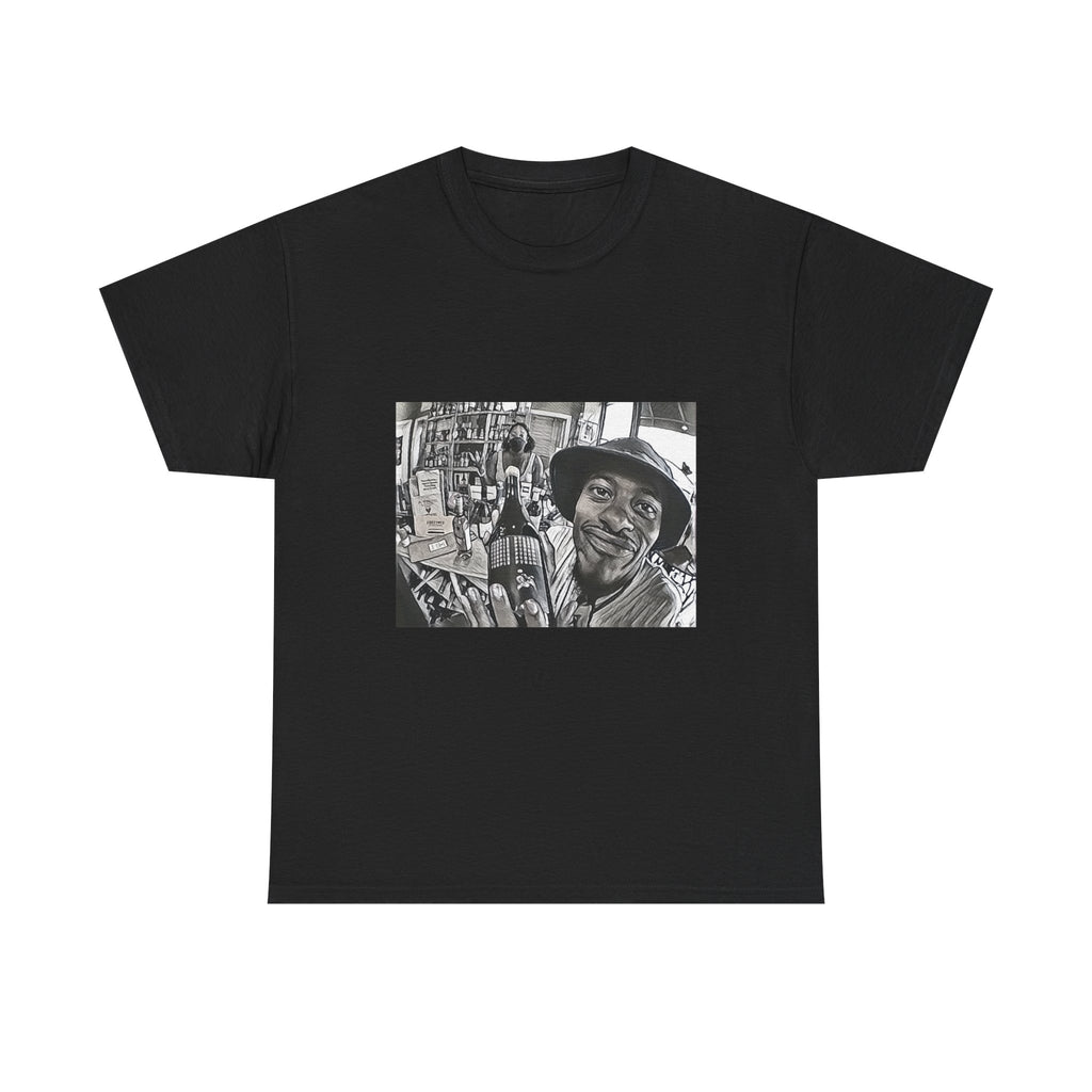 Pink Siifu Graphic Print Short Sleeve Crew Neck Unisex Heavy Cotton Tee Shirt