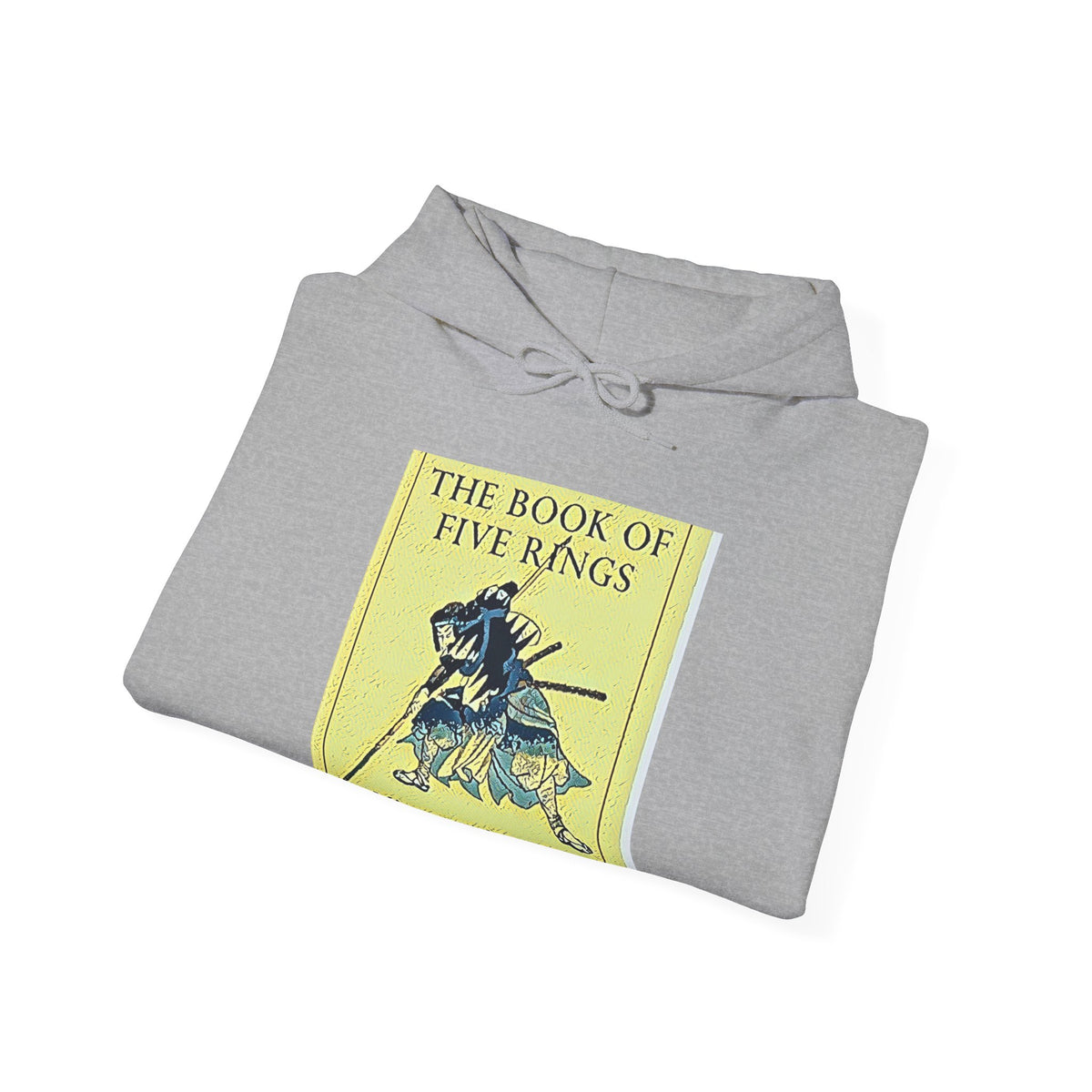The Book Of Five Rings Graphic Print LS Unisex Heavy Blend™ Hooded Sweatshirt