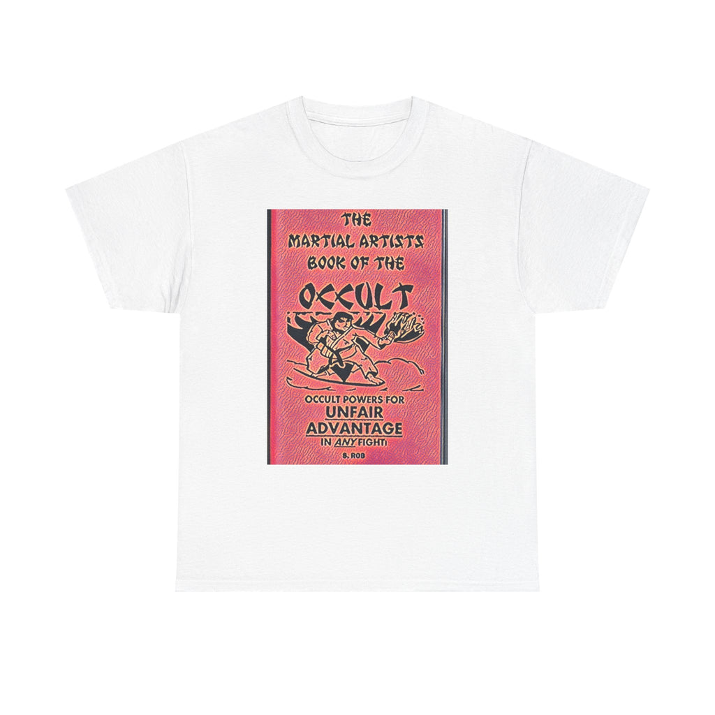 The Martial Artists Book Of The Occult Graphic Print SS Unisex Heavy Cotton Tee