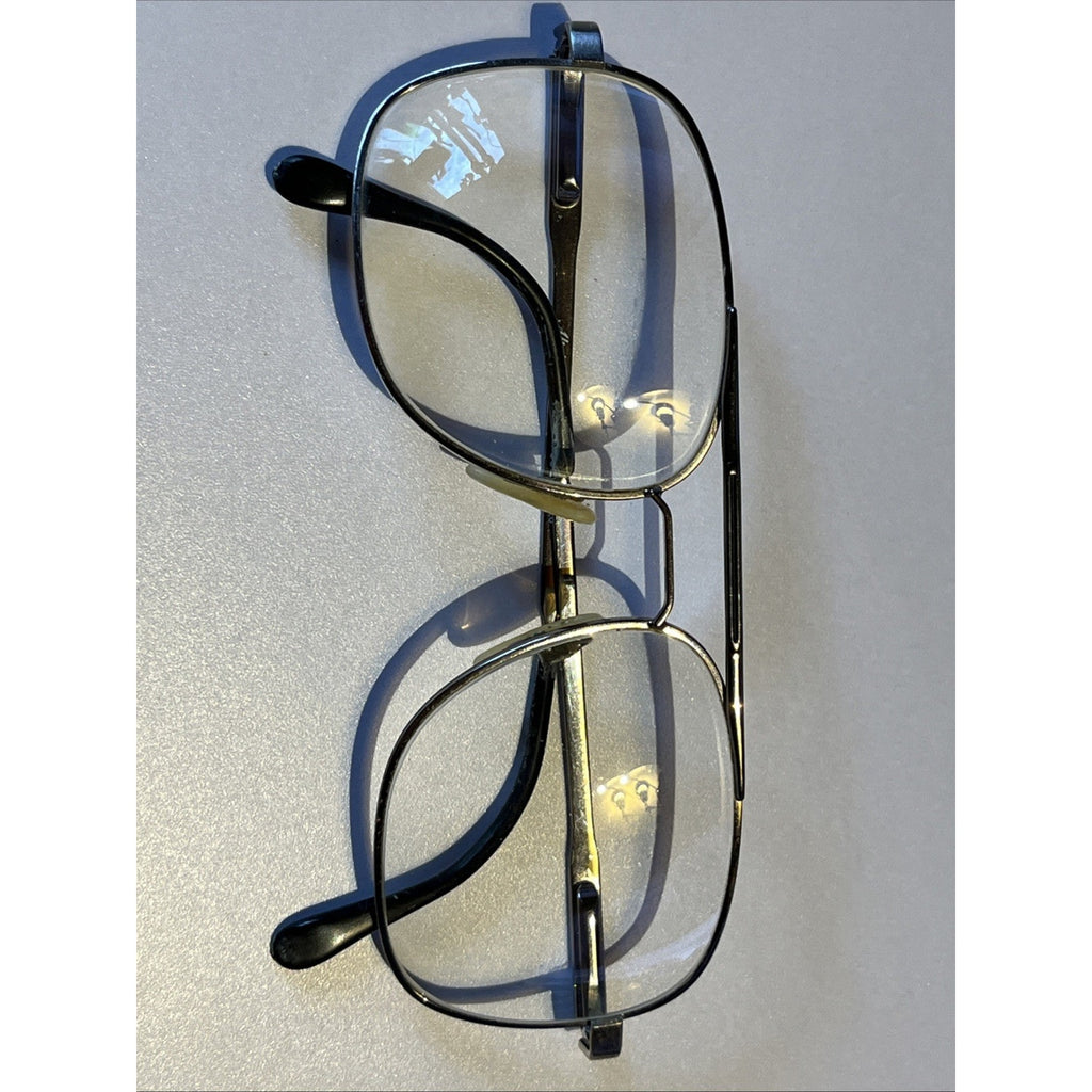 Vintage Altair Eyewear #220 Silver Aviator Eyeglasses Italy 56-16-140 Frames Only