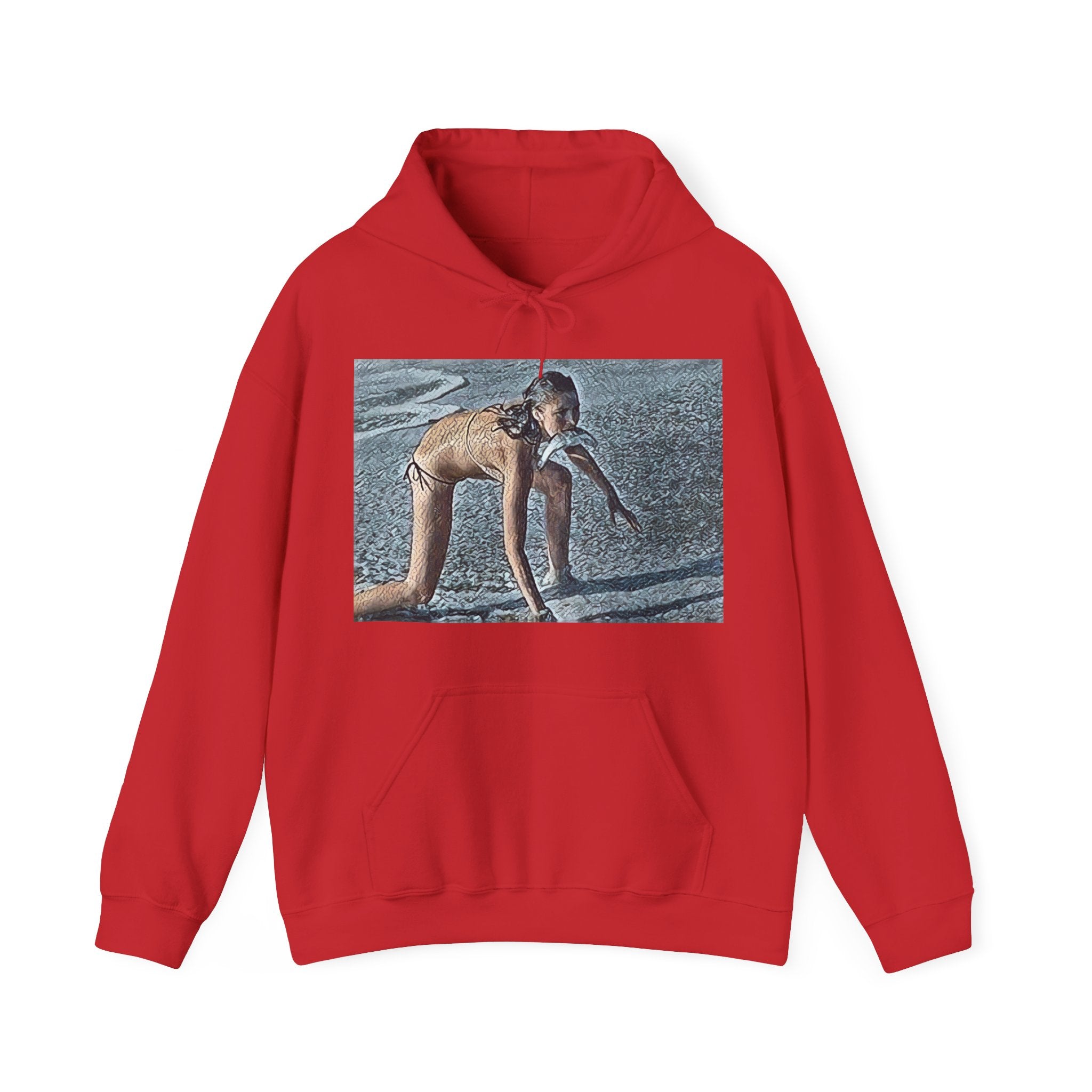 The Modern Woman Long Sleeve Graphic Print Unisex Heavy Blend™ Hooded Sweatshirt