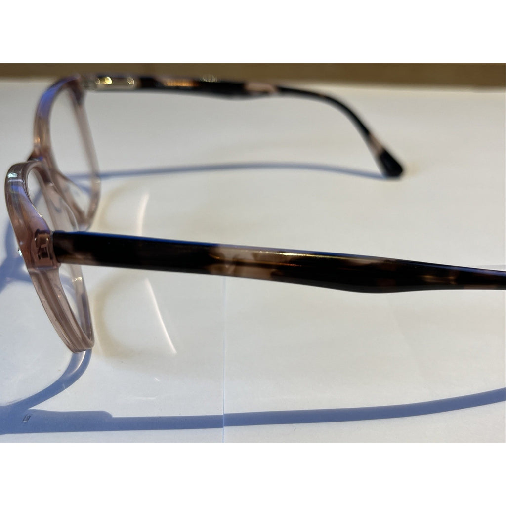 Wittnauer Angelique Eyeglasses Womens Pink Blush Cat Eye Frames 53-14-140