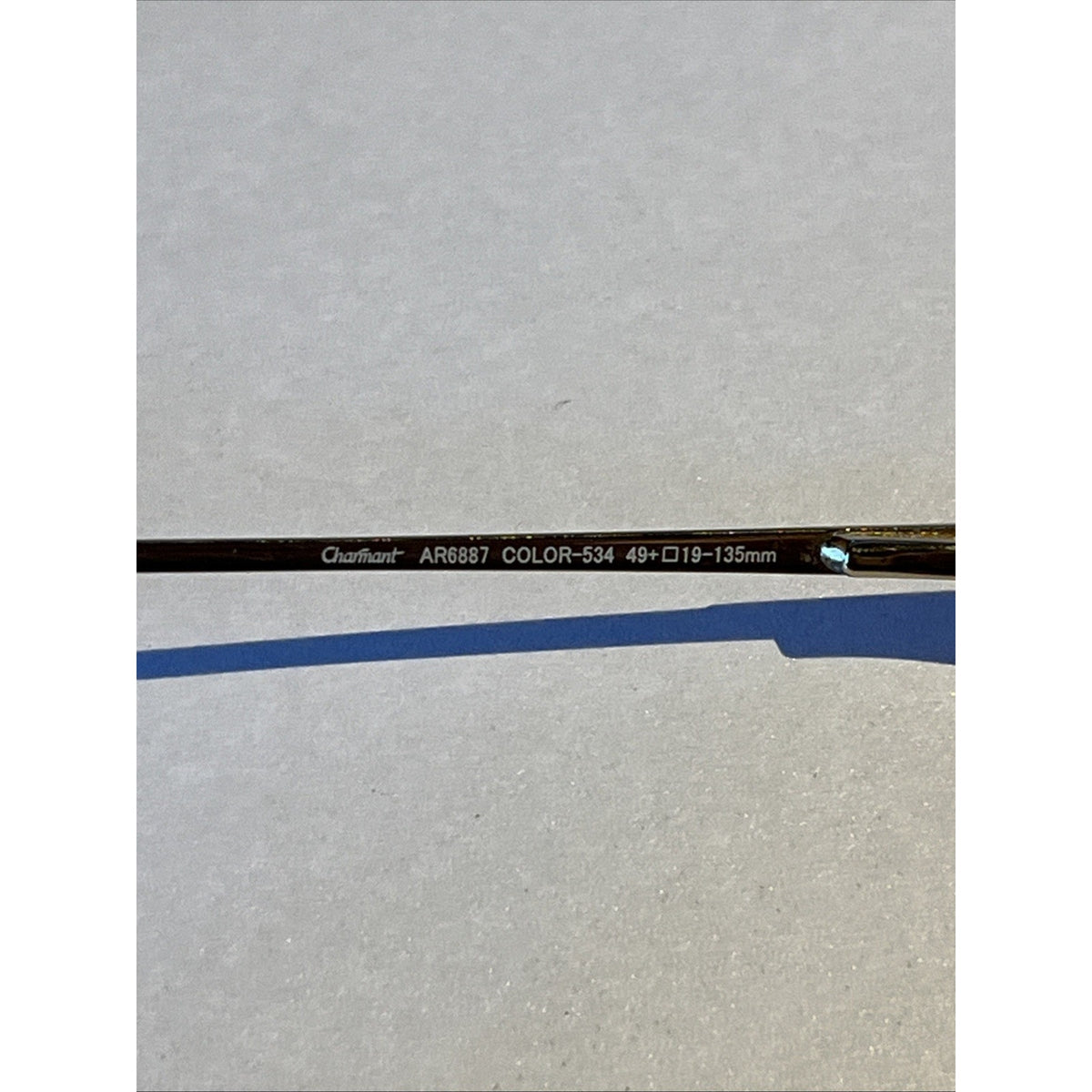 ARISTAR CHARMANT Eyewear AR6887 COLOR-534 SILVER EYEGLASSES 49-19-135 Frames