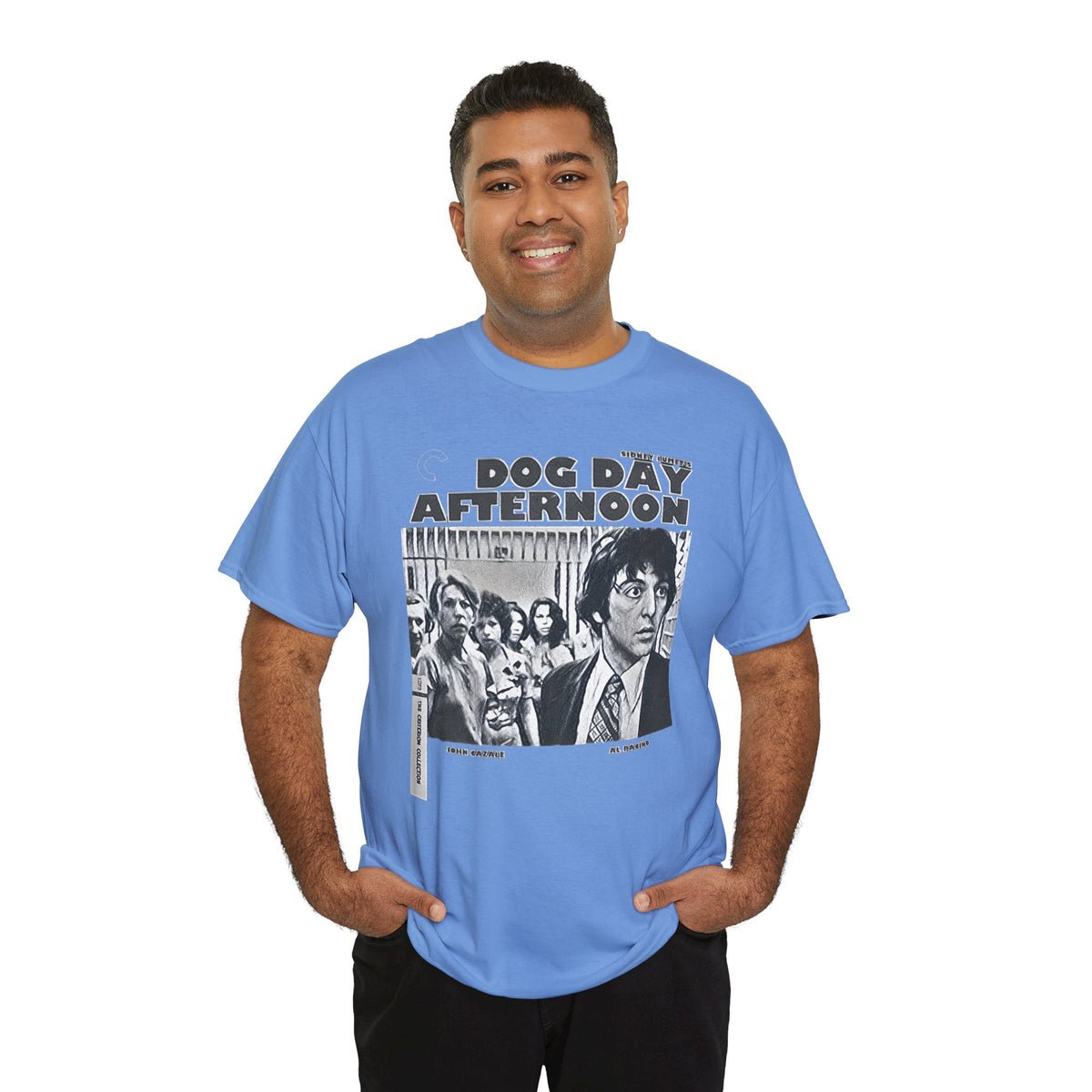 Dog Day Afternoon Graphic Print Al Pacino Black & White Unisex Heavy Cotton Tee