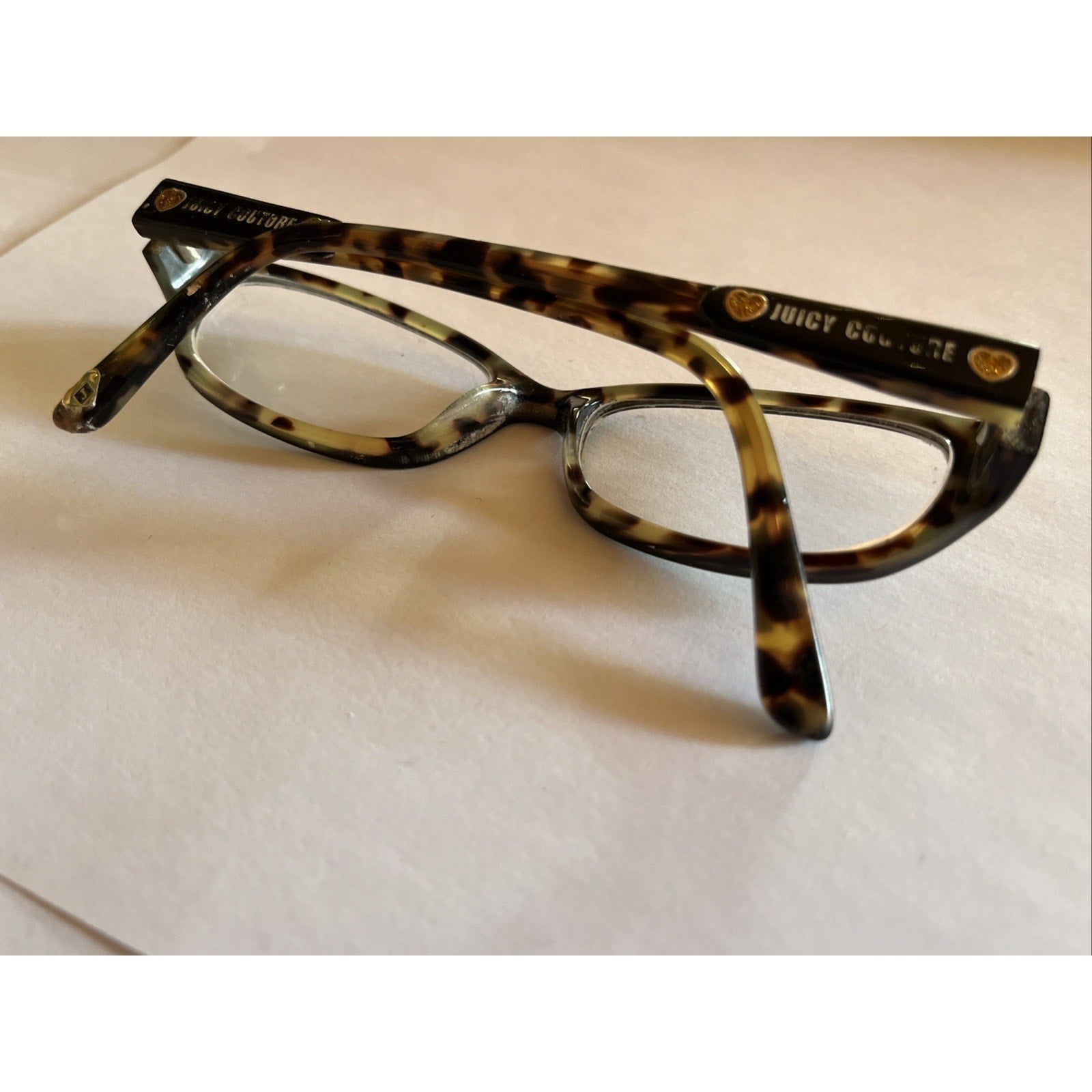 Juicy Couture JU 111 0CW8 50-16-135 Black/Havana Full Rim Eyeglasses Frame KT25