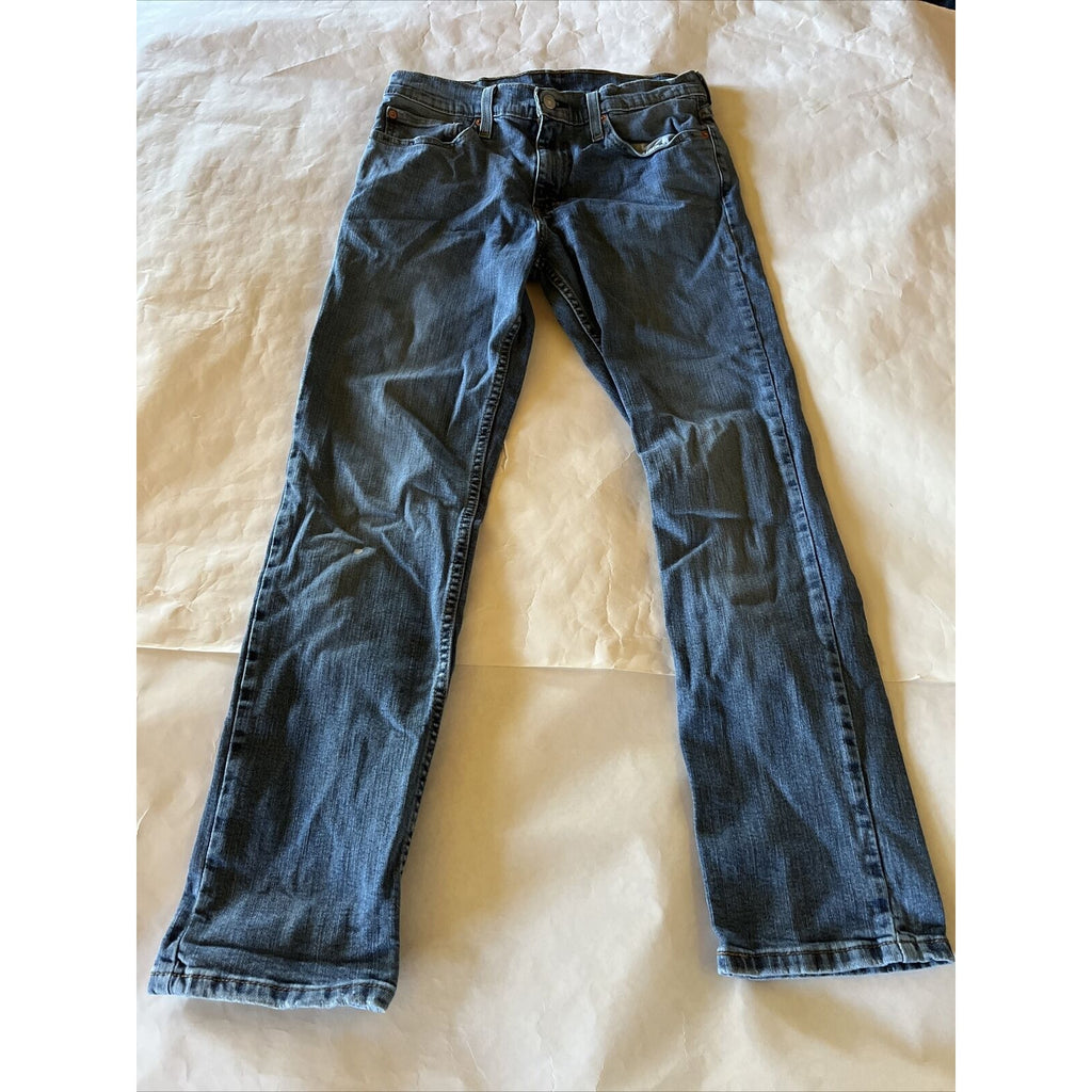 Levis 511 Jeans Mens 31x30 Blue Slim Straight Medium Wash Denim Y2k