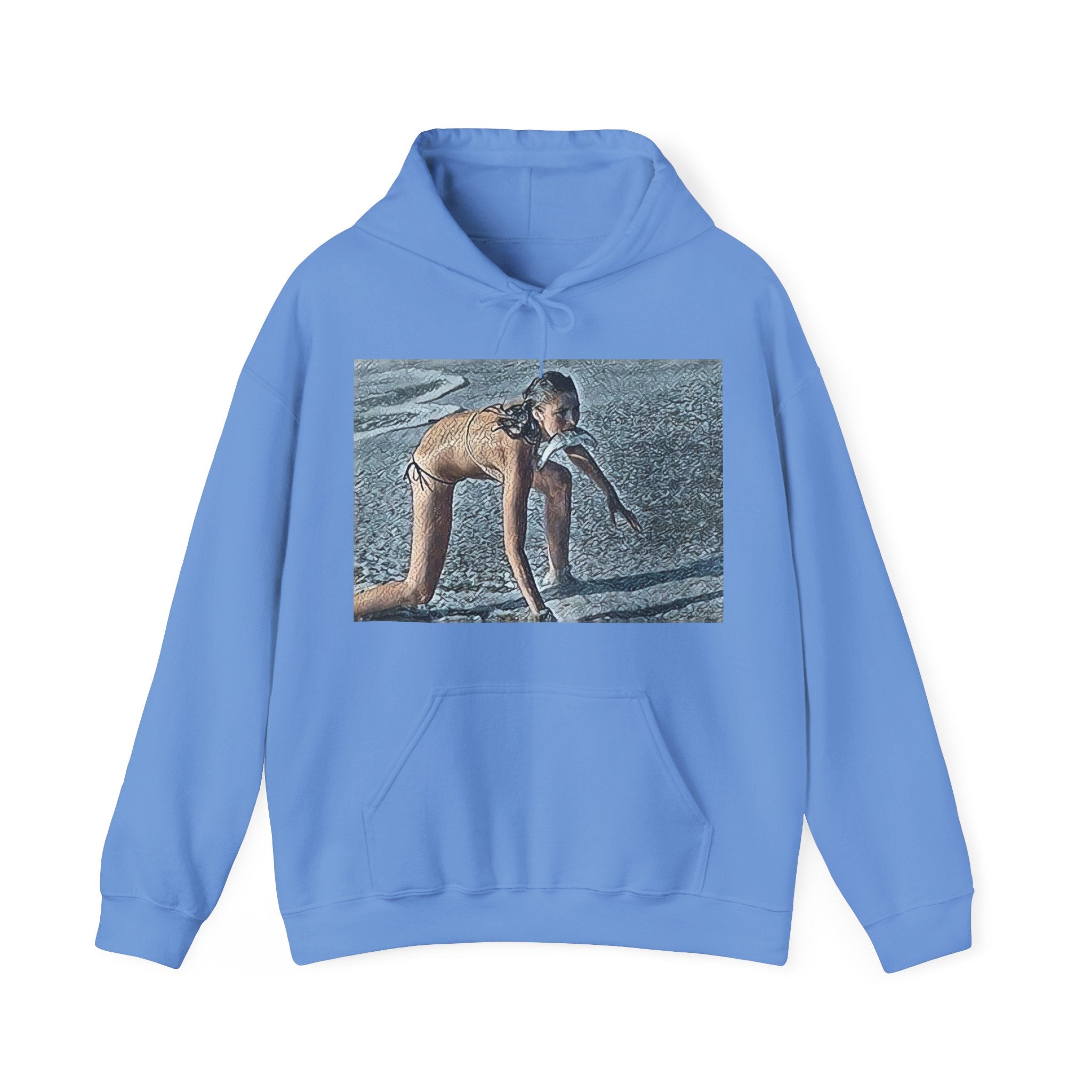 The Modern Woman Long Sleeve Graphic Print Unisex Heavy Blend™ Hooded Sweatshirt