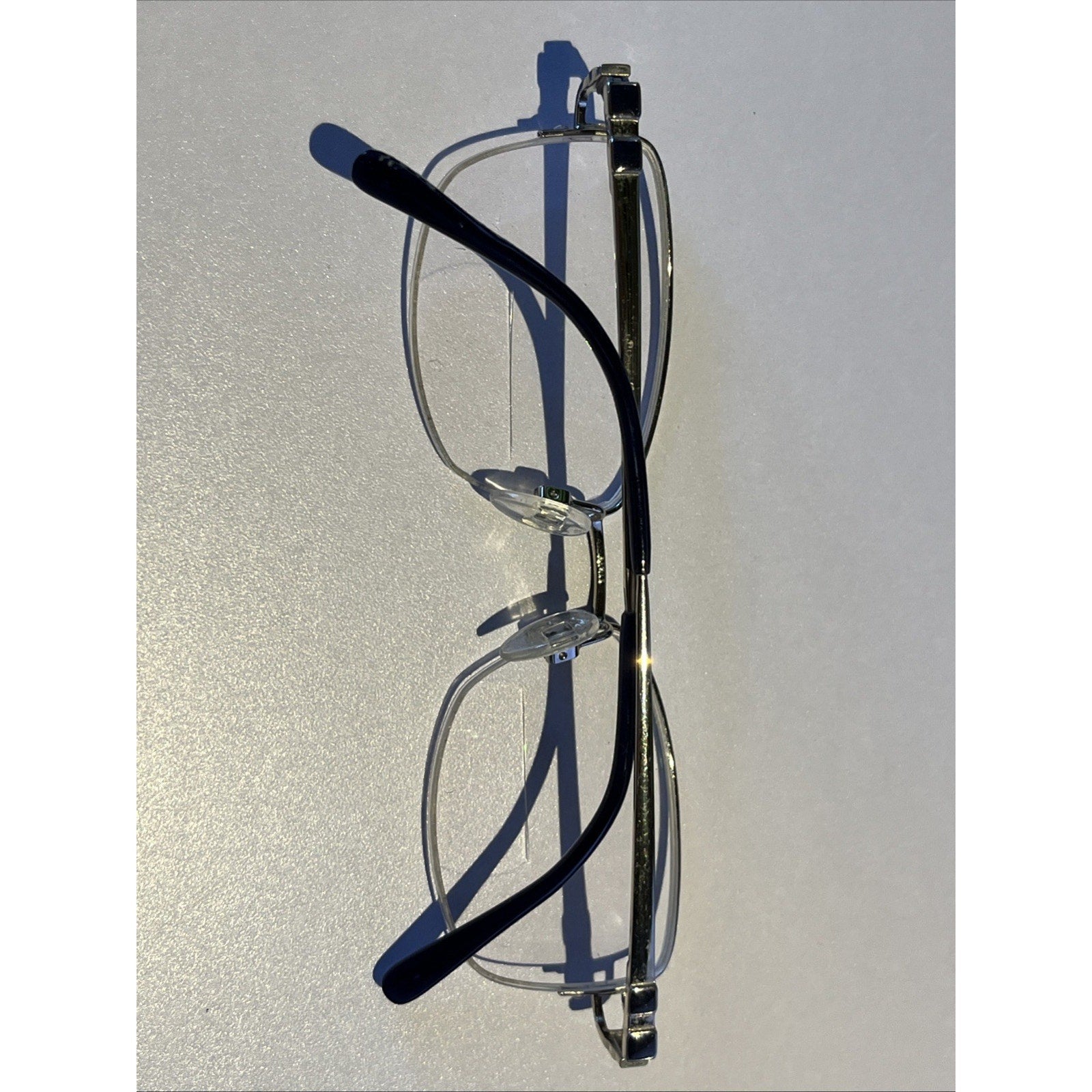 CHARMANT ARISTAR Eyeglasses AR30818 543 Blue Womens 51-17-135 Silver Frames Only