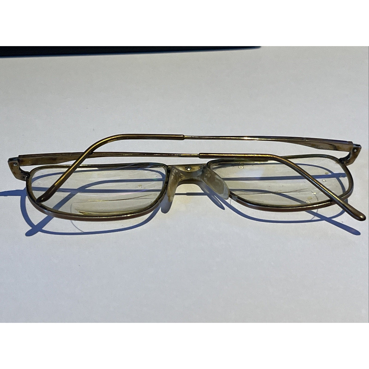 Morel Eyewear Vintage Eyeglasses 56-16-145 France Metal Aviator Frames Only