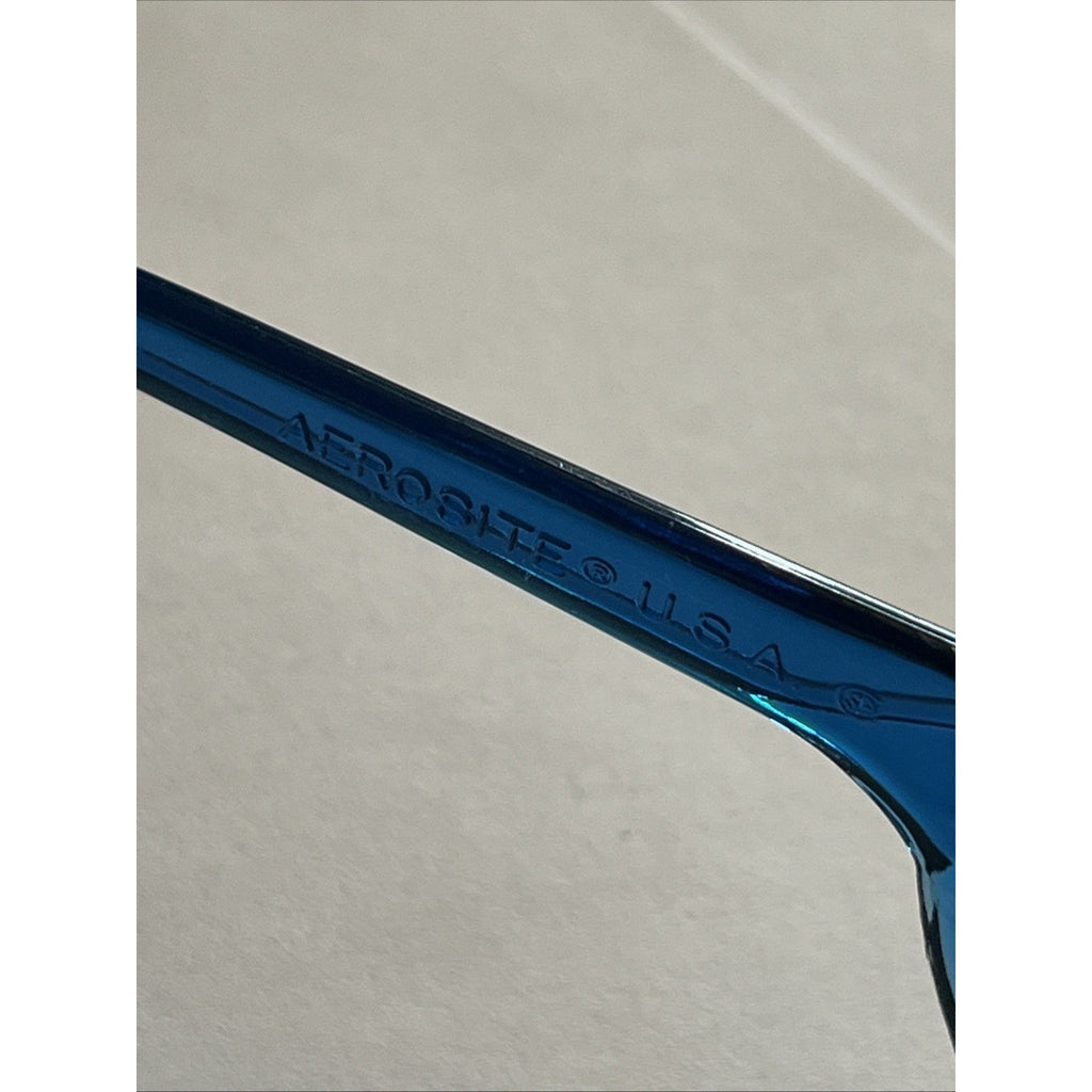 Aerosite Z87 Blue 5 3/4 Safety Glasses with Side Shields Vintage