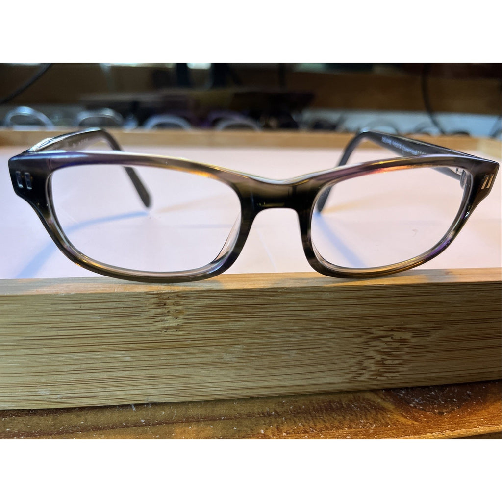 Square Roots Copernicus Greystone 50-18-140 Gray Full Rim Eyeglasses Frame BK65