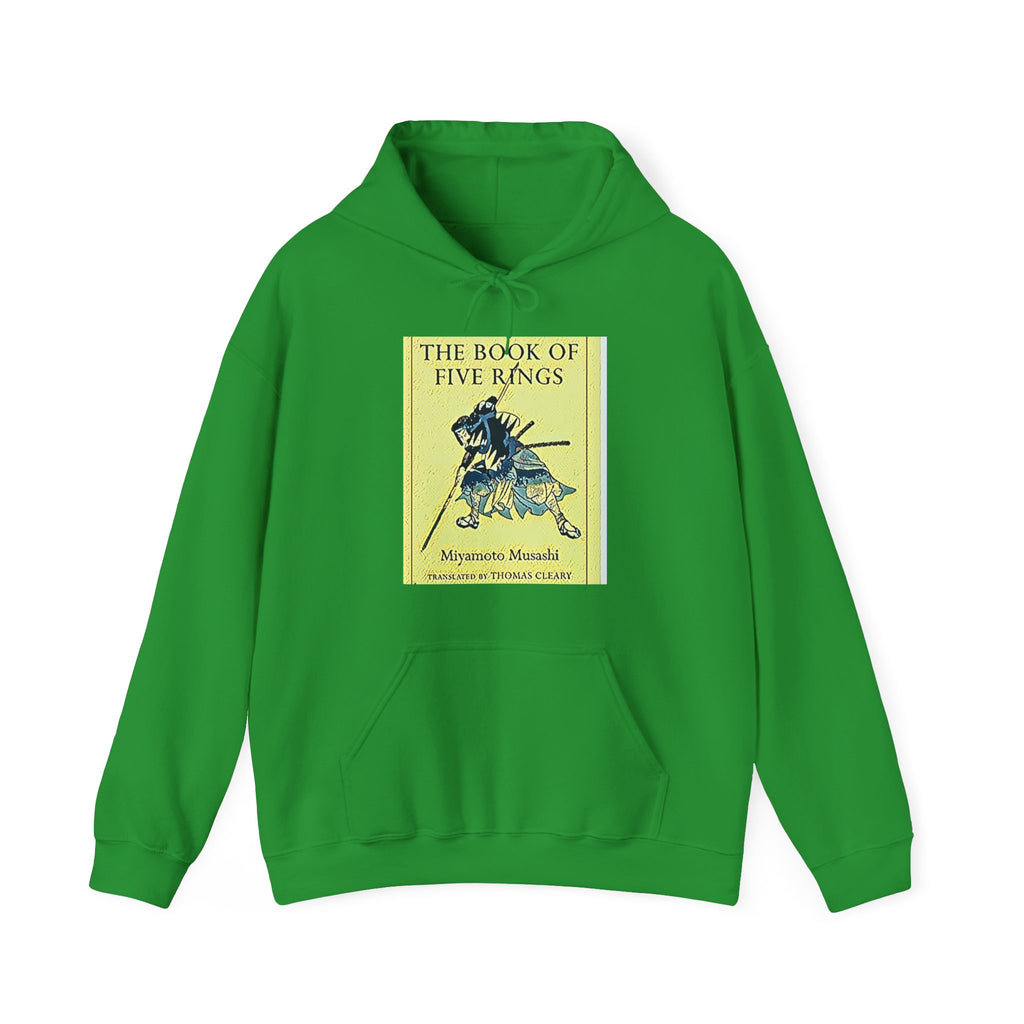 The Book Of Five Rings Graphic Print LS Unisex Heavy Blend™ Hooded Sweatshirt